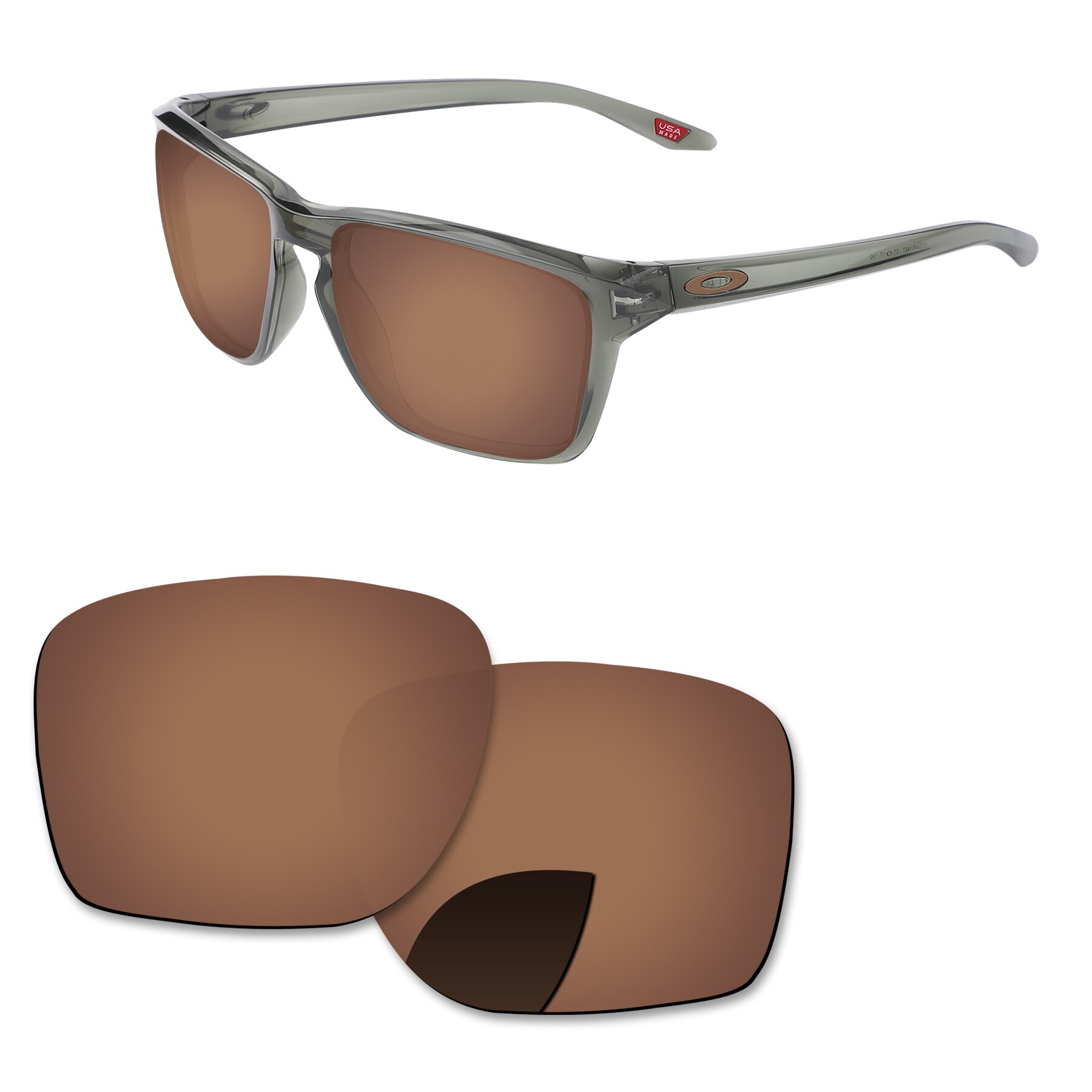 Alphax Vervanging Lenzen Voor Oakley Sylas OO9448-Zonnebril Gepolariseerde-Meerdere Opties: Copper Brown