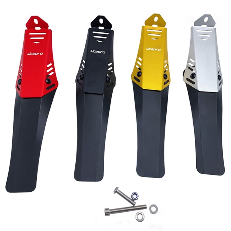 Litepro 16/20Inch Bike Mudguard Fender Front Rear Bike Mud Guard Folding Bicycle Wings For 412 Dahon V Brake Disc Brake