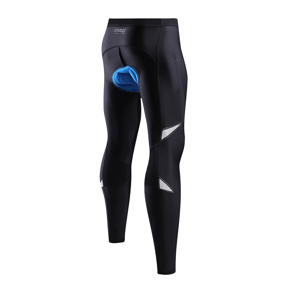 Lixada Men's Reflective Bicycle Pants Spring Summer Autumn Gel Padded Long Road MTB Bicycle Pants Men Riding Trousers