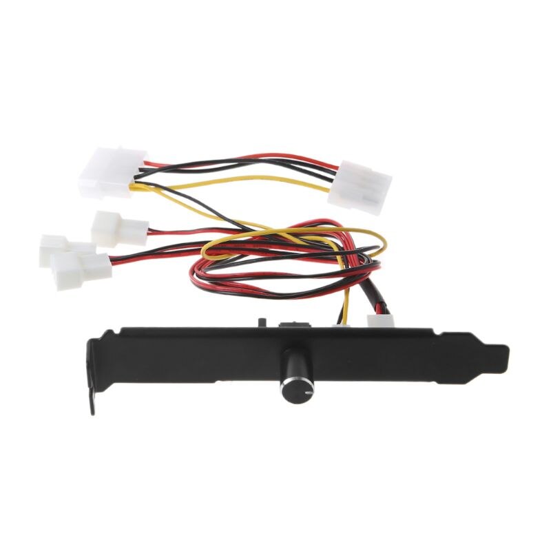 3 Channel Computer PC Cooling Fan Controller Cooler Speed Regulator For PCI Temperature Control Regulation CPU Housing VGA HDD F