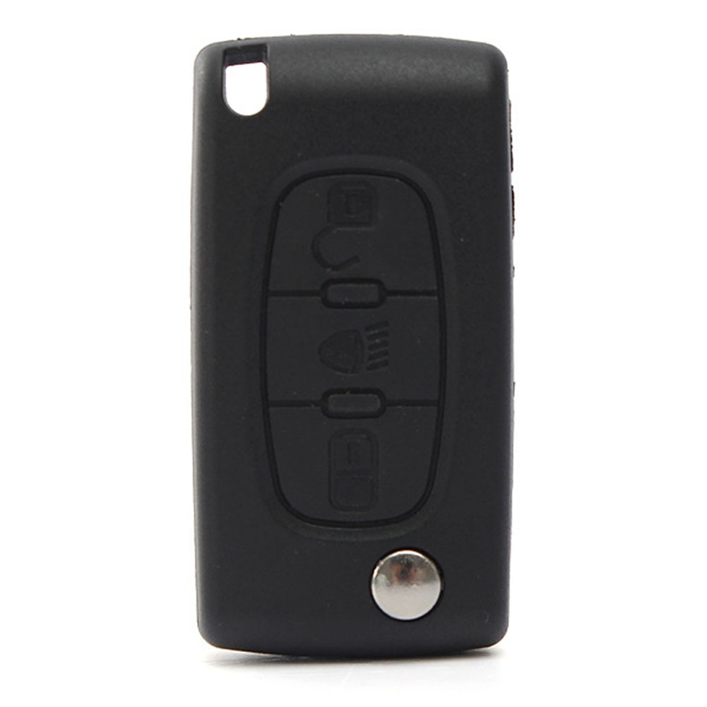 For Citroen C4 Grand Picasso 3 Button Remote Flip Key Fob Case Replacement Shell
