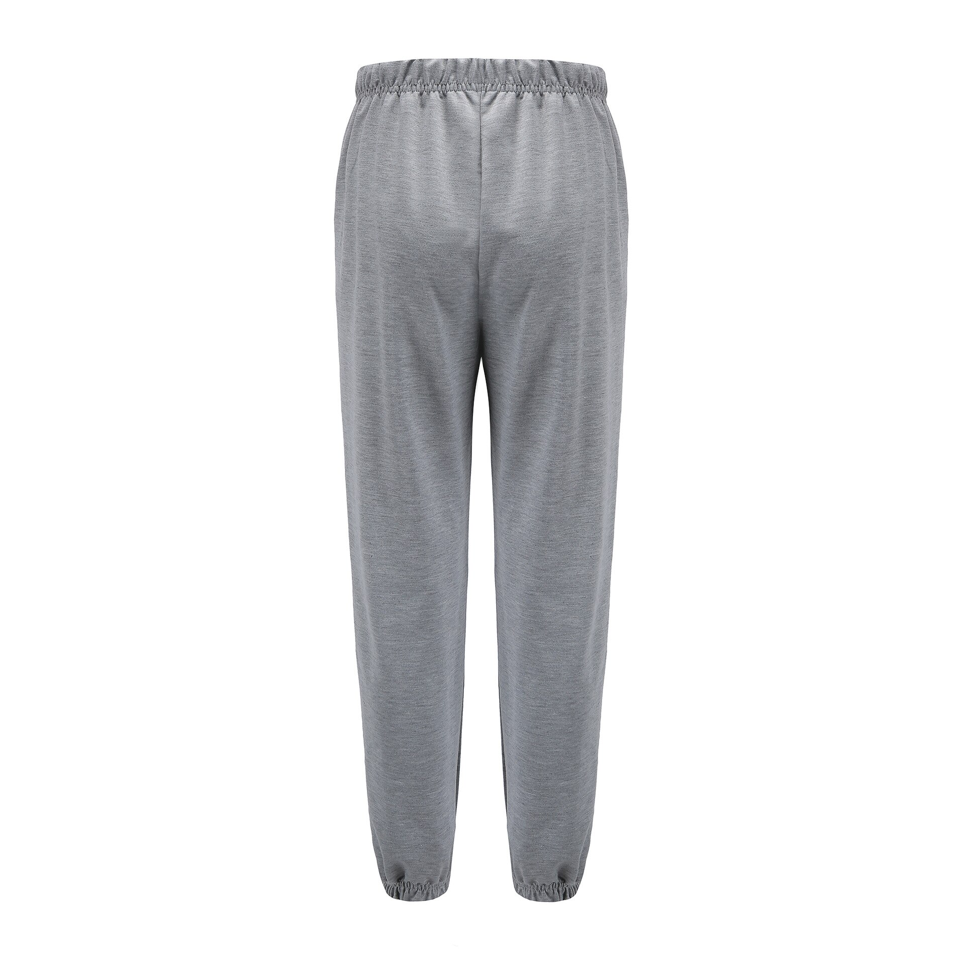 Vrouwen Jogging Sport Broek Gym Effen Losse Broek Fitness Running Broek Vrouwelijke Toevallige Losse Joggingbroek Zachte Sportkleding: Gray / XL