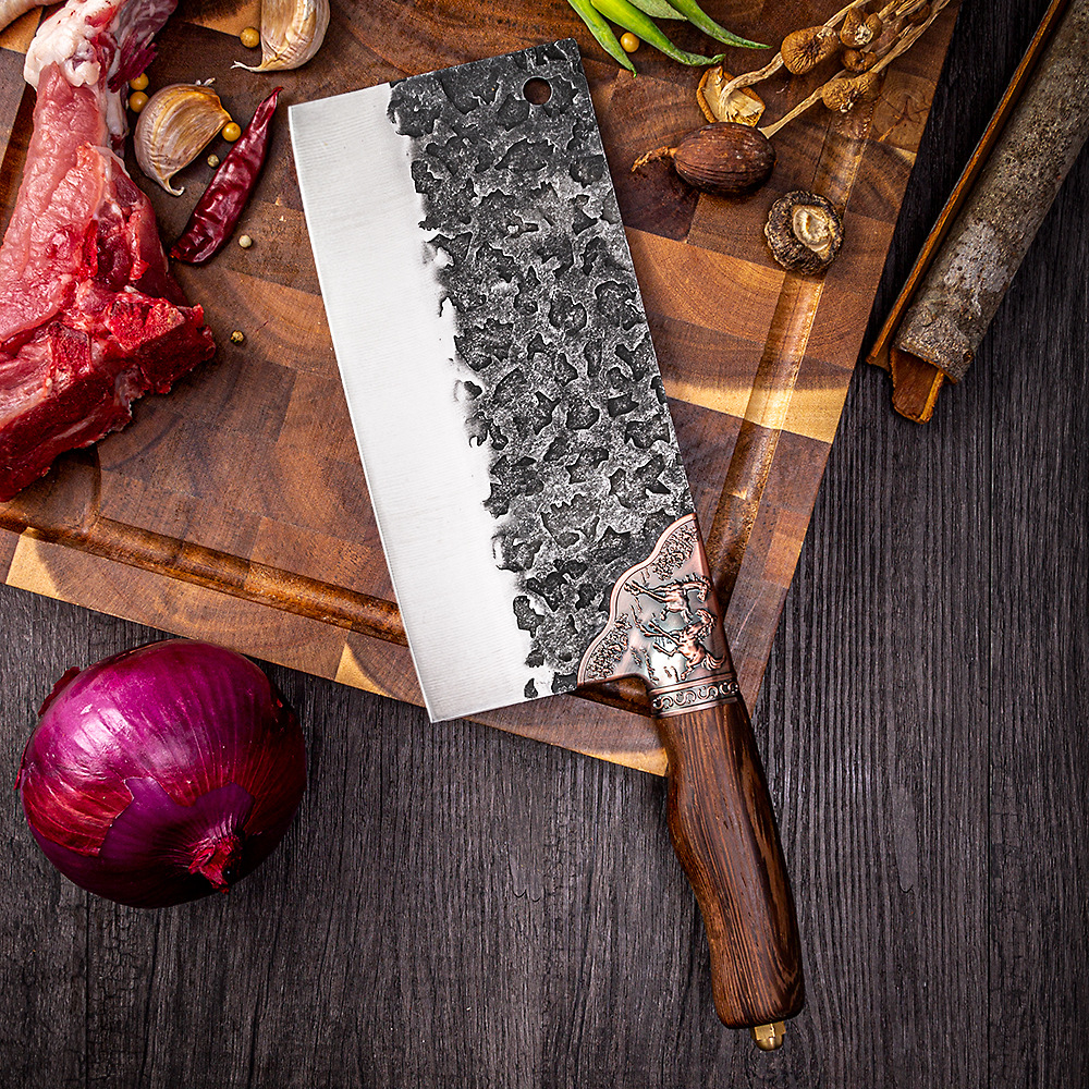 Forged Longquan Kitchen Knife Household Chopping Knife Chopping Knife Set Super Fast Sharp Kitchen Knife Kitchen Tools
