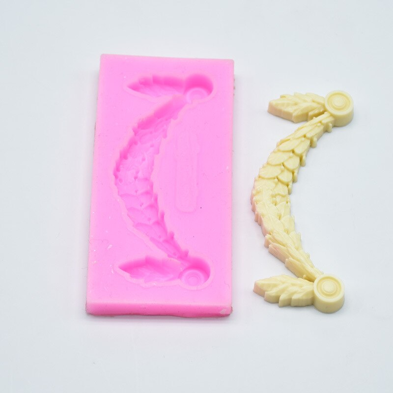 1 piece Border Cake Border Silicone fondant mold 3D Craft Relief cake decorating chocolate durable long time use kitchen tools