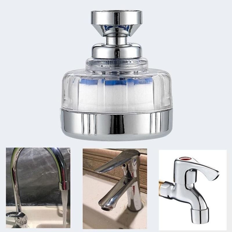 Kraan Beluchter Beweegbare Flexibele Tap Hoofd Douche Diffuser Draaibare Mondstuk Verstelbare Booster Kraan Keuken Accessoires
