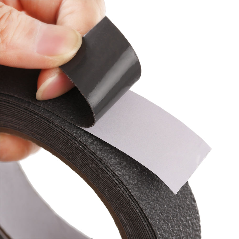 1Roll 2.5/5cm 5m Warning Tape PEVA Rubber Self-Adhesive Safety Traction Tape Marking Barrier Safety Caution Safety Supplies