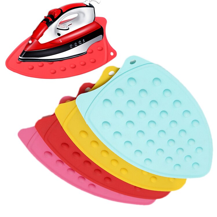 Table Decoration Iron Pad Ironing Board Heat Resistant Iron Mat Dotted Table Mat Portable Silicone Iron Rest Pad Placemat