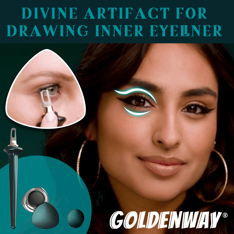1 Set Eyeliner Guide Gereedschap Herbruikbare Siliconen Eyeliner Borstel Geen-Skip Eyeliner Gel Eyeliner Voor Wankele Handen