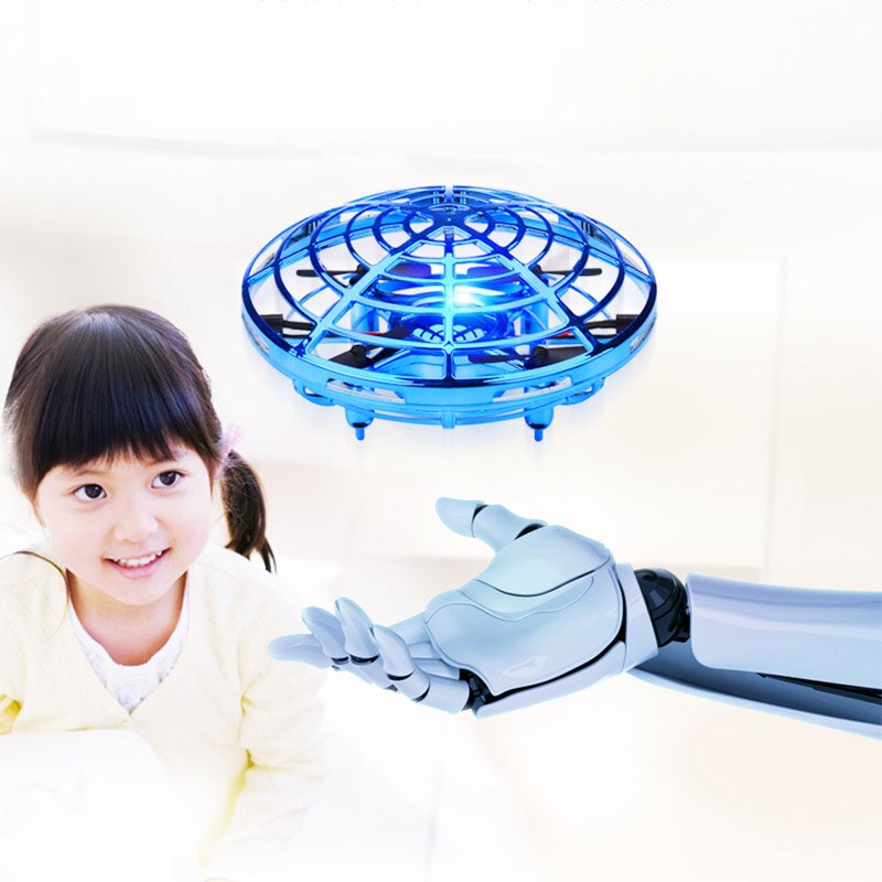 Magic Hand Ufo Vliegende Drone Speelgoed Helikopter Mini Drone Rc Ufo Drone Infraed Inductie Vliegtuigen Quadcopter Ufo Drone Speelgoed Voor kids