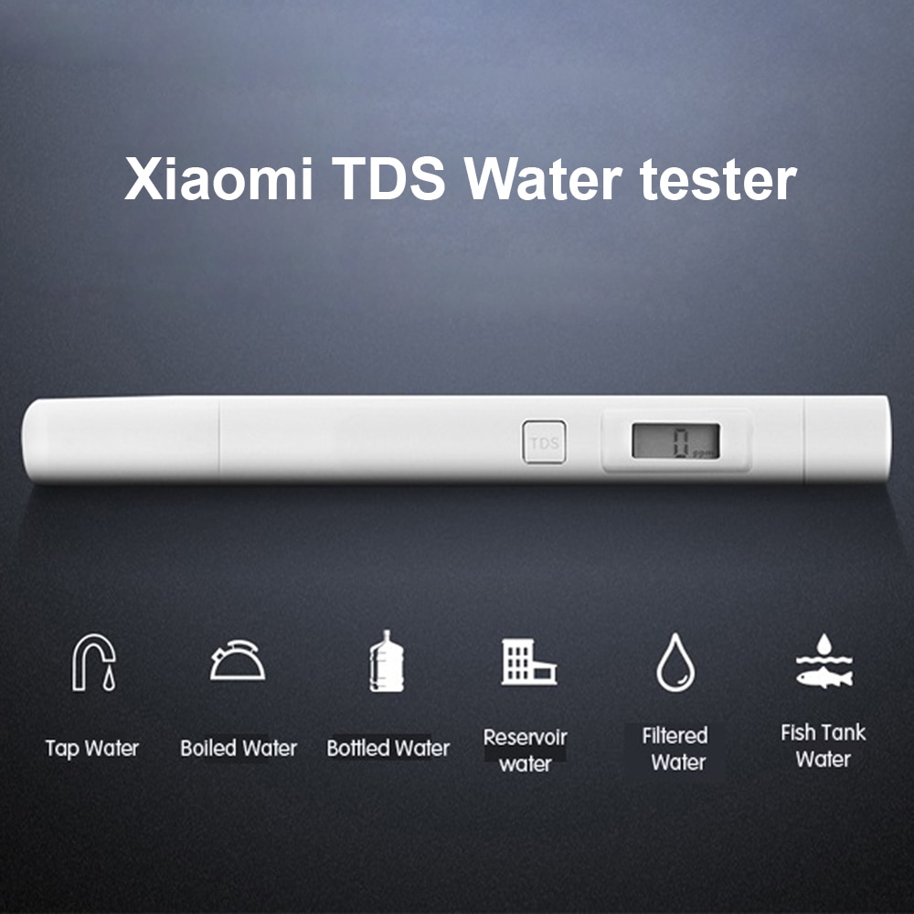 Xiaomi MiJia Mi TDS Tester portatile di rilevamento dell&#39;acqua purezza professionale misurazione di qualità Test PH EC TDS-3 Tester