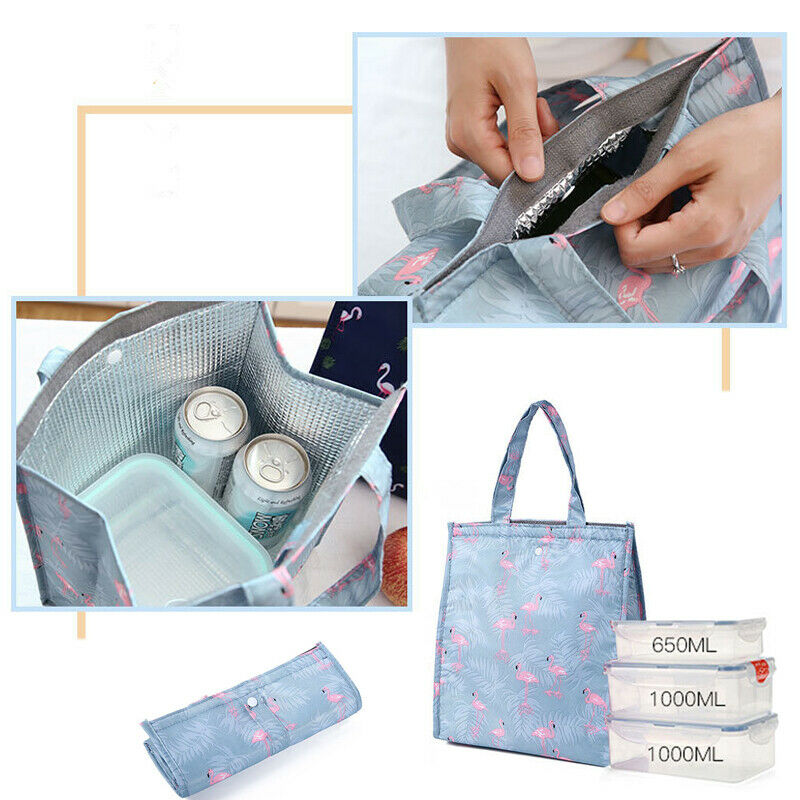 Thermische Draagbare Lunch Tas Geïsoleerde Koeler Lunch Picknick Tas Carry Tote Storage Case Box /BL1