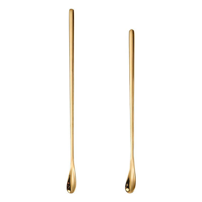 ZLAR 304 Stainless Steel Spoon Coffee Ice Tea Spoon Club Wine Cutlery Tableware Dinnerware Tiny Spoons Kichen Accessories