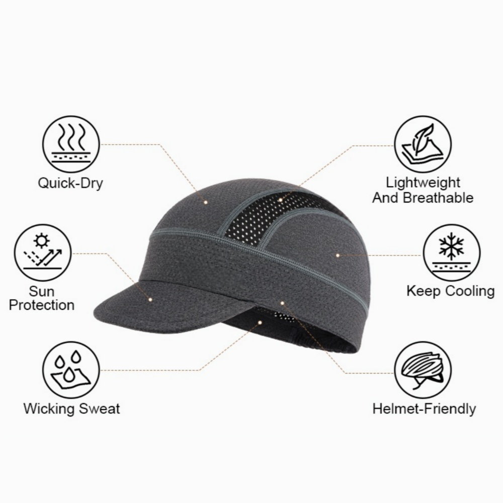 Gorra de Ciclismo con ala protección solar verano malla transpirable deportes sombrero de bicicleta de secado rápido hombres sombreros de bicicleta Gorra Ciclismo