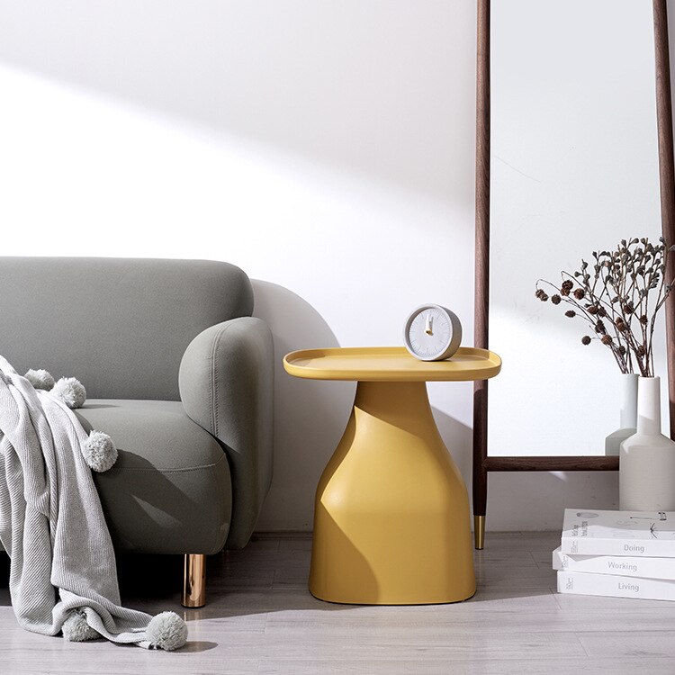 Nordic Square Coffee Table Simple Net Red Personality Bedroom Tea Table Living Room Side Table Outdoor Balcony Table