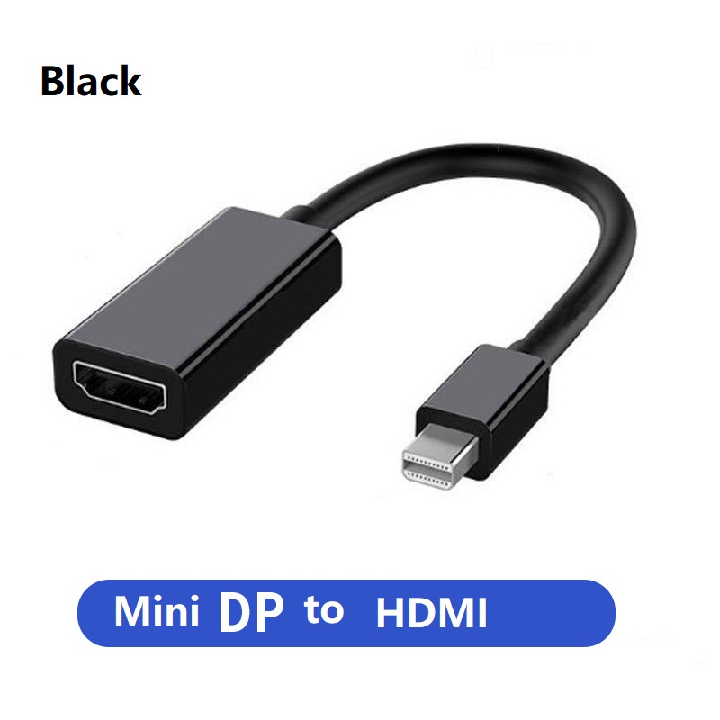 Mini Displayport Naar Hdmi Dvi Vga Adapter 4K Mini Dp Converter Bliksemschicht Compatibel 3 In 1 Voor Mac Macbook Pro Air Imac Oppervlak: Blauw