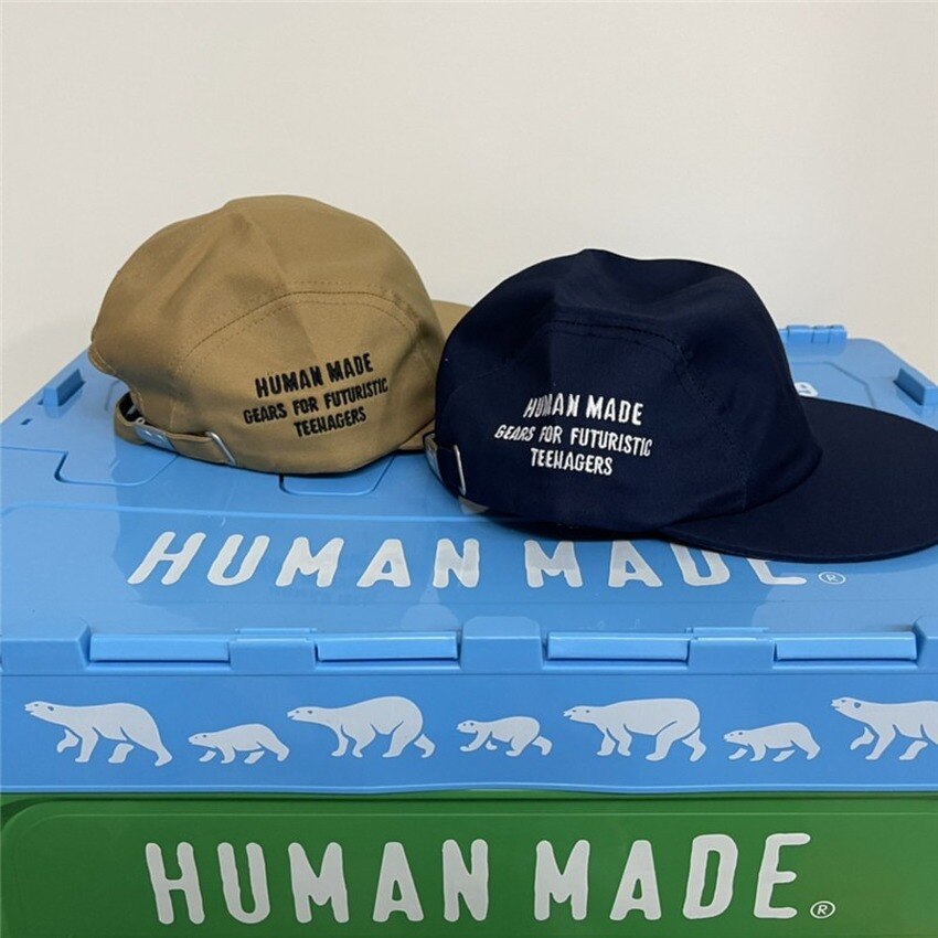 Embroidery HUMAN MADE Baseball Cap Men Women Cap With Tag hats for men