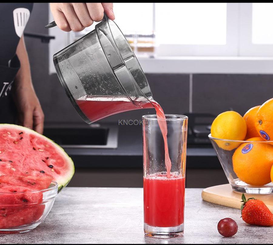 Draagbare mini sapcentrifuge met grote capaciteit, fruit, citroen, sinaasappelsap, mini blenders cdq 08