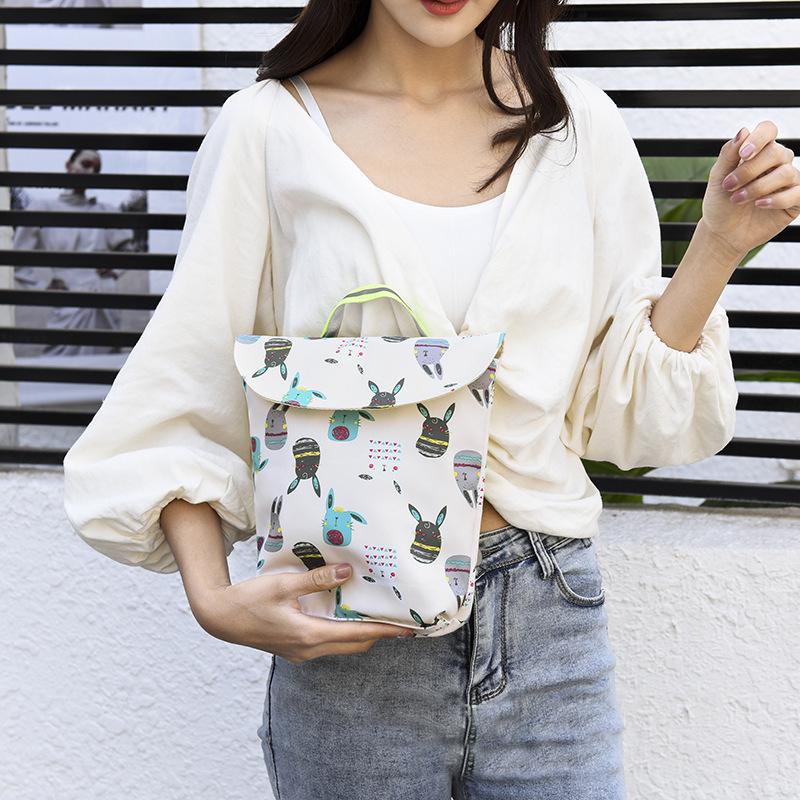 Baby ausflug lagerung tasche Windel windel sanitär Serviette lagerung beutel Tragbare hängenden tasche Mommy windel tasche