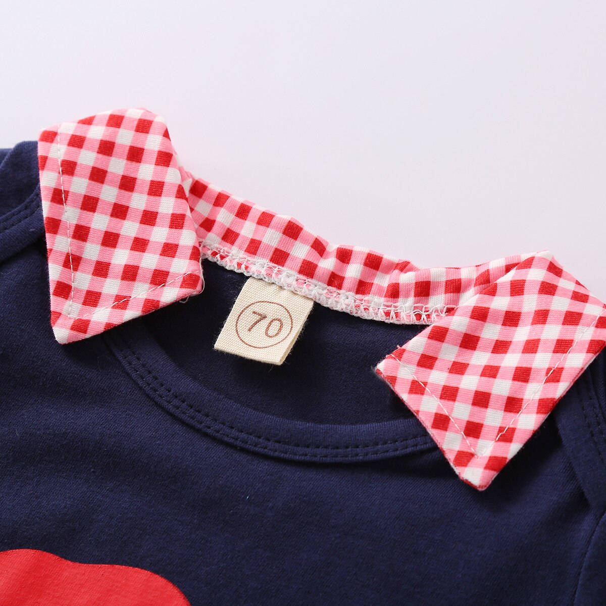 Kerst baby jongens bodysuit boom kerstman print lange mouw revers romper casual