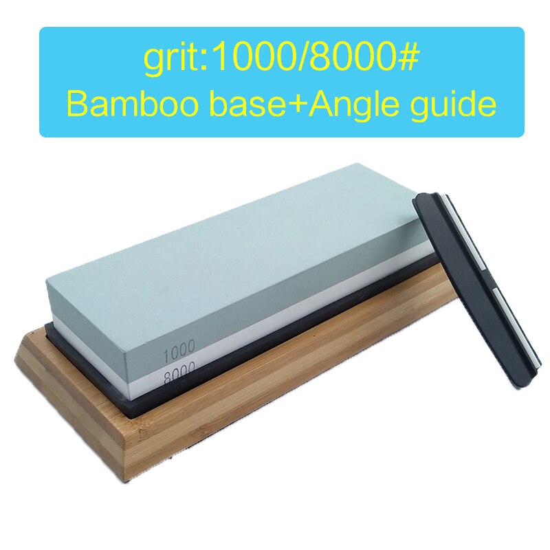Double-sided Whetstone Set Honing Waterstone 3000 8000 grit grinding Gravel knife sharpener sharpening Whetstone: grit 1000 8000 set