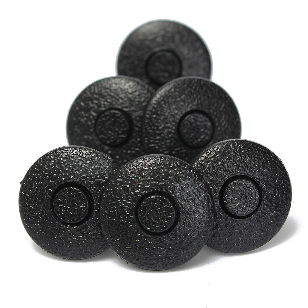 10pcs Interior Plastic Rivet Fastener Clips Trim Fascias 8mm Hole Push Black For Volvo 3541113 FCP-0157