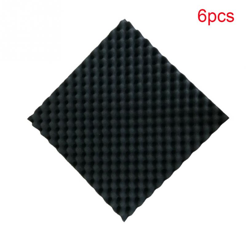 6pcs 30X30X4CM Soundproofing Acoustic Foam Tiles Noise Sound-Absorbing KTV Studio Room Absorption Tiles foam