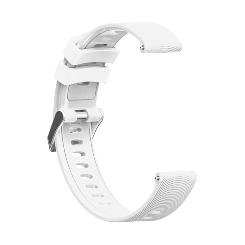 10 farger solid teksturrem for garmin vivoactive 3 forløper 245 smart klokkerem silikon erstatning sport band armbånd