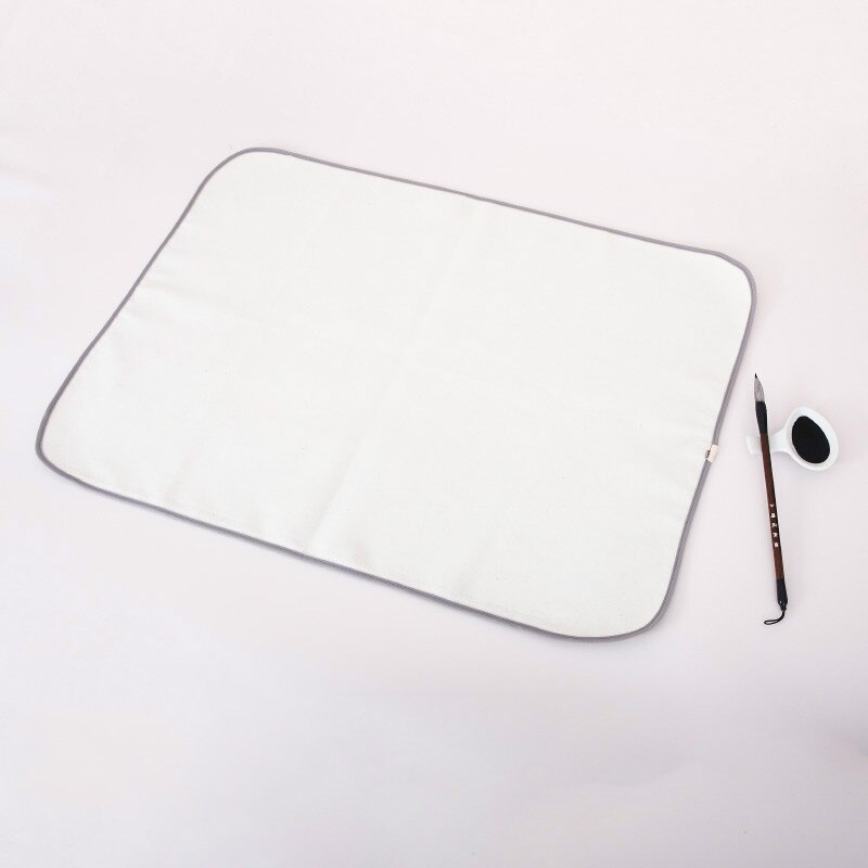 1pcs Painting Felt Pad Chinese Brush Calligraphy Ink Painting Felt Pad Thick Soft Washable Woolen Table Mat Peinture Feutre