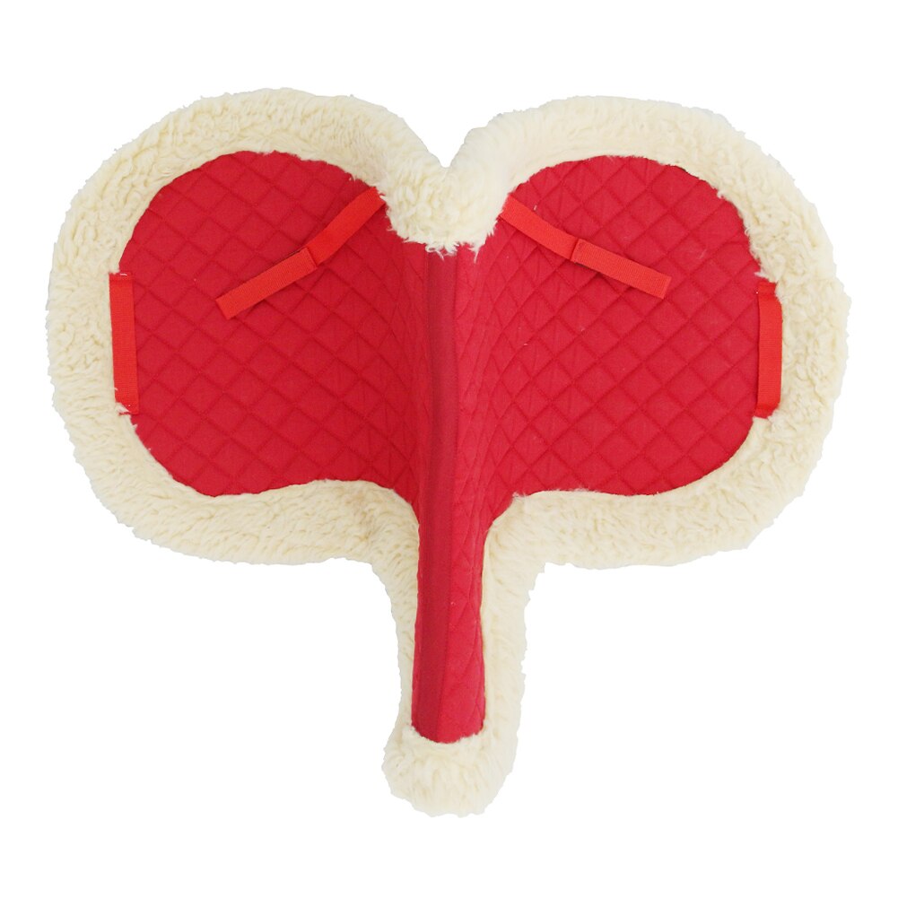 Tapis de selle de cheval équipement d'équitation couverture de siège partie de remplacement souple dos nu saut en plein air sport spectacle fournitures équestres