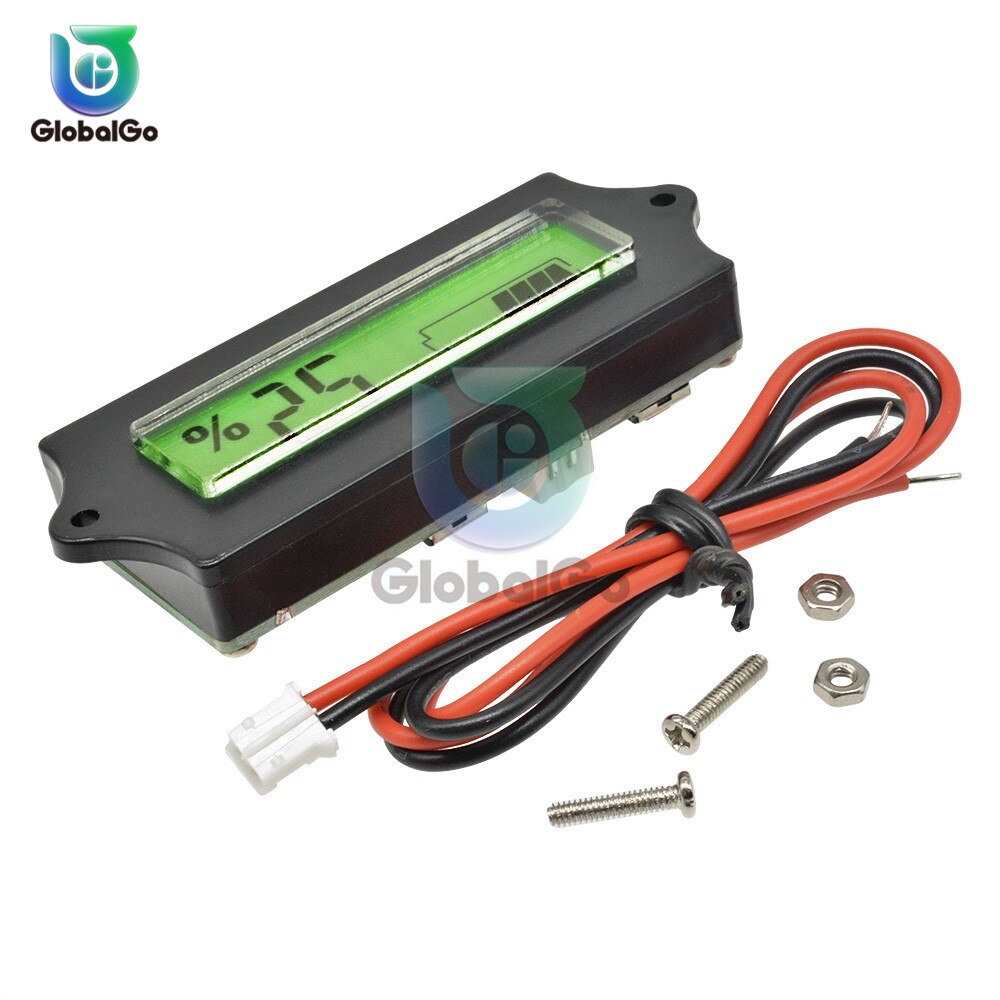 24V Electric Car Battery Level Indicator Monitor Gauge Display Meter Battery Capacity Tester