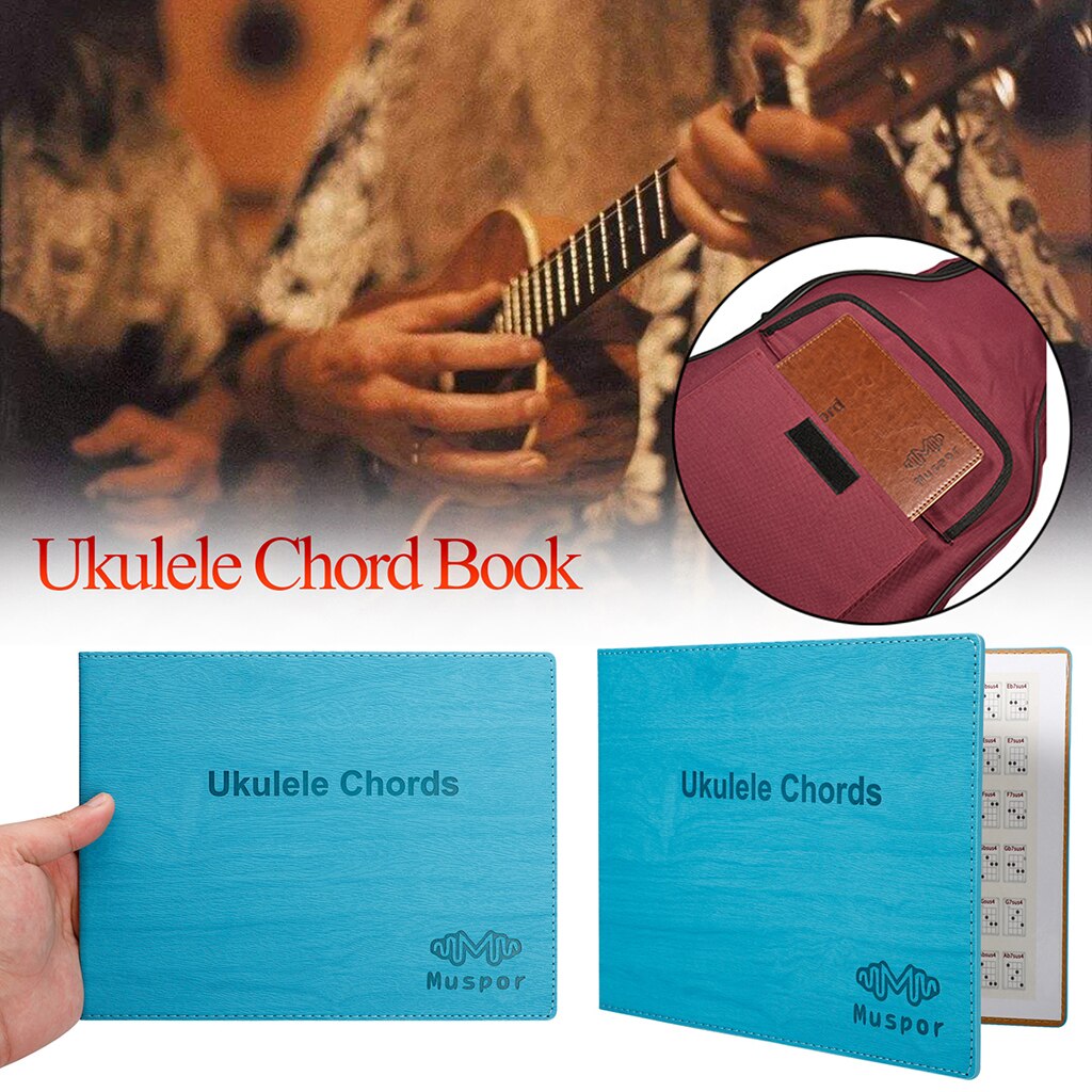 Tableau des accords du Ukulele Portable, livre de chansons de plus de 180 accords, collecte de toutes les tonalités a-ab