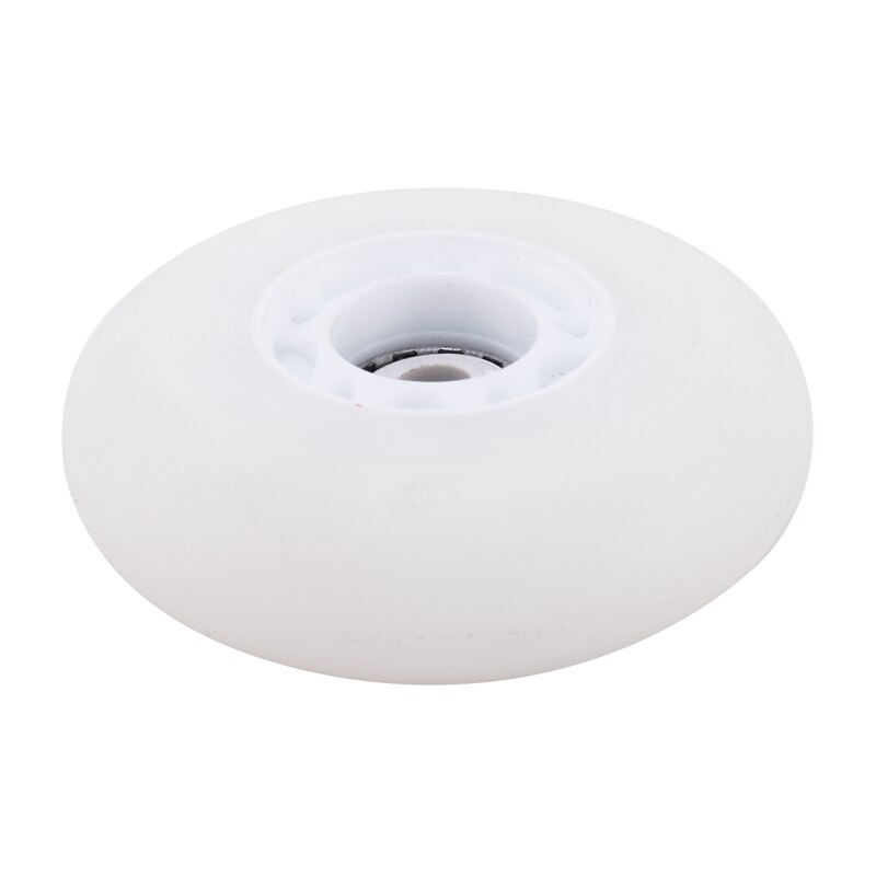 HG-8PCS Roller Skates Flash Wheel Wear-Resistant High Elastic Wheel Pulley Sub-Aurora Luminous Wheels