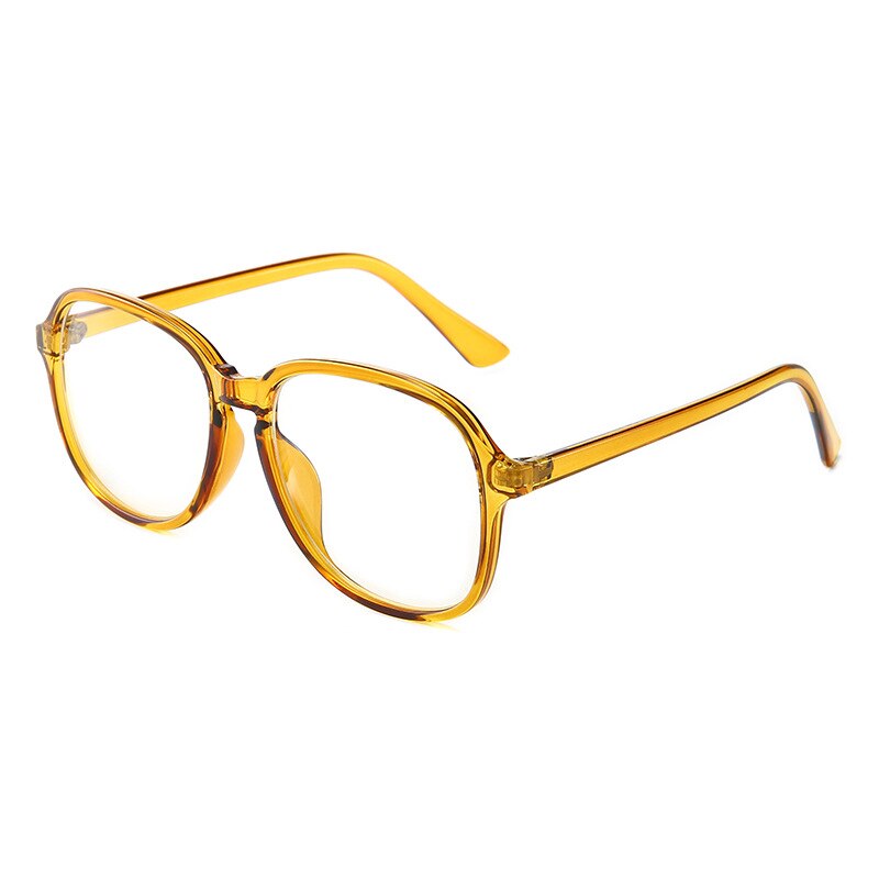 Elbru Transparante Bijziendheid Bril Vrouwen Mannen Retro Big Frame Retro Bijziend Brillen Unisex Kortzichtig Eyewear -1-2-3-4-5-6