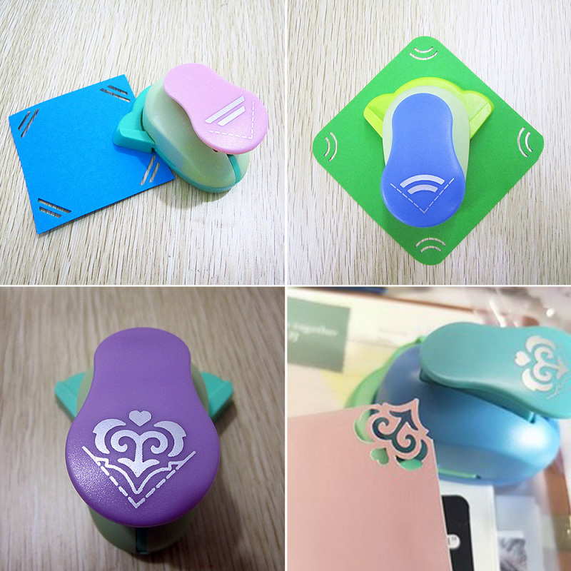 Hollow Corner Punch Embossing Puncher Scrapbooking Supplies Handmade Edge Device DIY Paper Cutter Craft