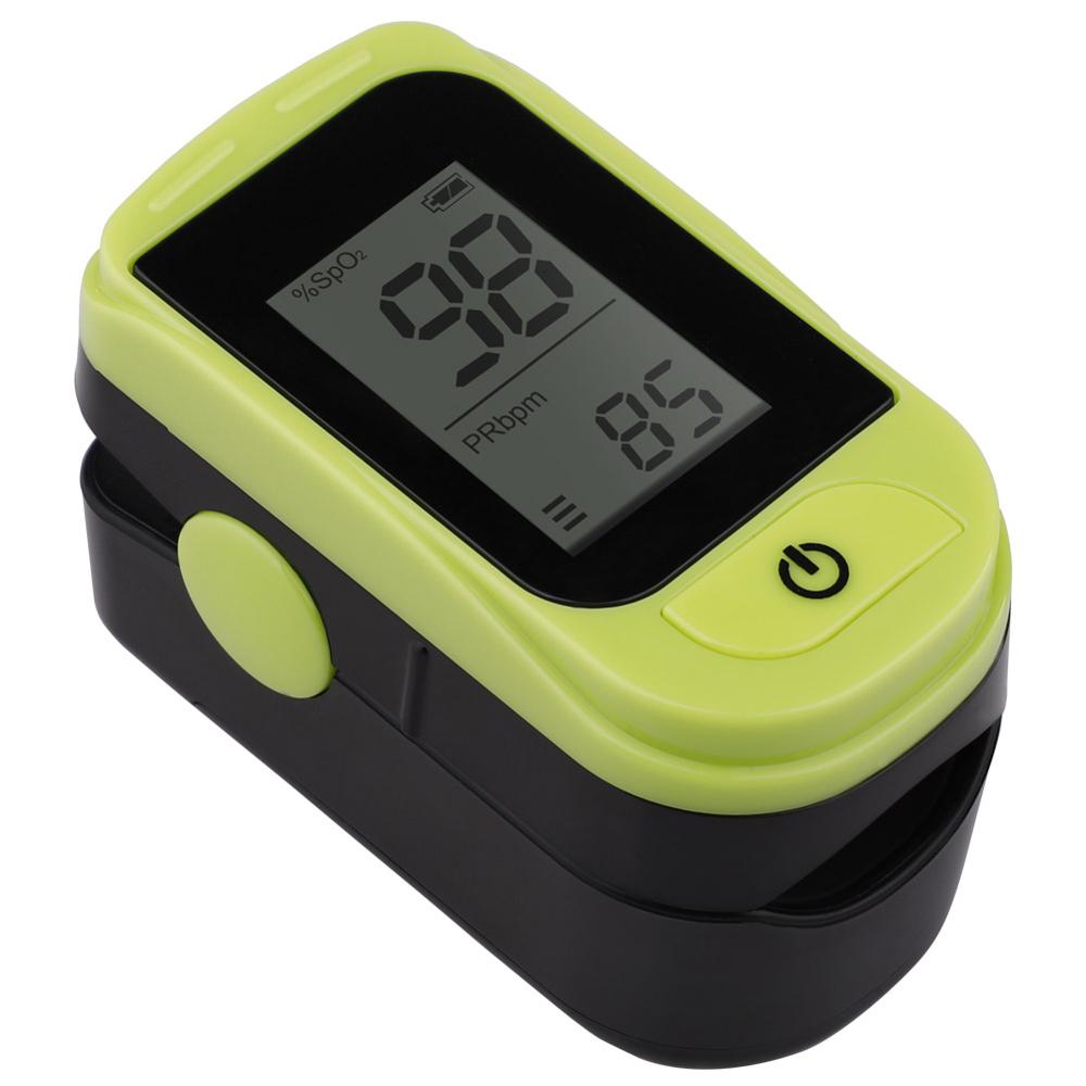 Klar lager 1pc blod ilt monitor finger puls oximeter ilt saturation monitor hurtig uden batteri