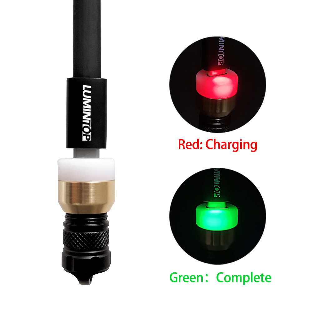 Lumintop frosk 10180 lommelykt 570 lumen 10440 lommelykt 750 lumen mini nøkkelring lommelykt