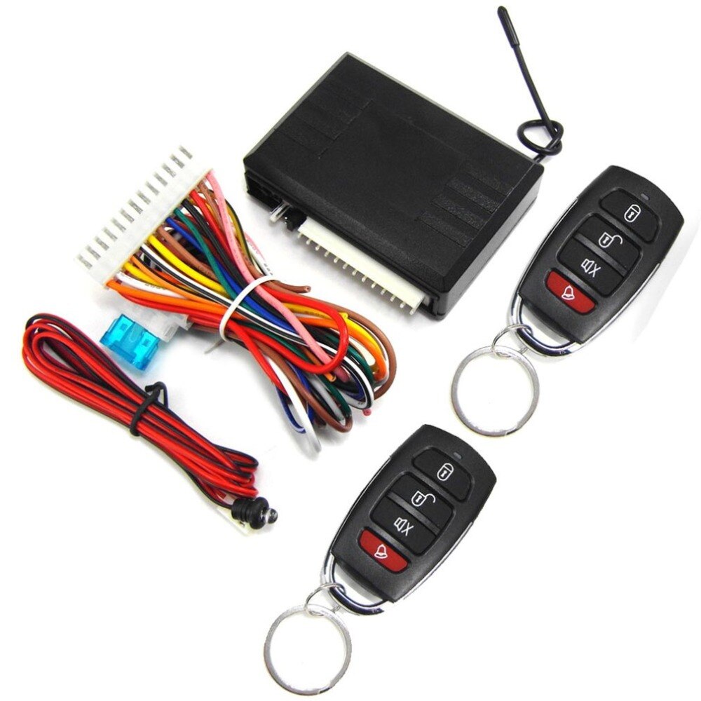 Fahrzeug Keyless Eintrag System Universal- 12V Auto Fernbedienung Zentrale Bausatz Anti-diebstahl Türschloss Mit Fernbedienung Regler