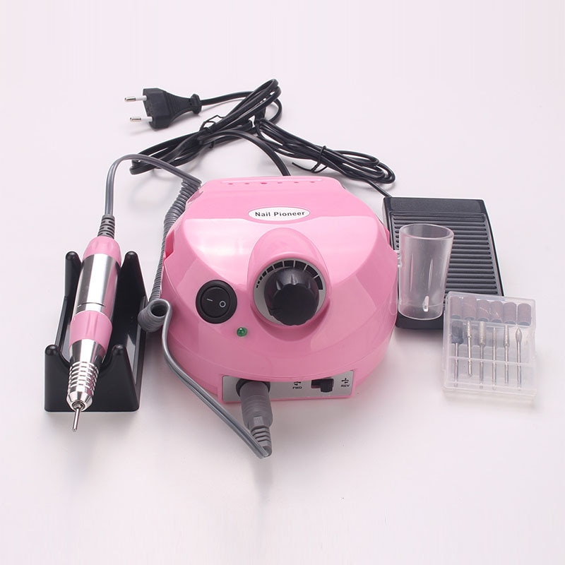 Nail Drill Machine Acrylic Mill Cutter Sets Nail Art File Drill Set Manicure Pedicure Machine Sand Kit Nail Tools