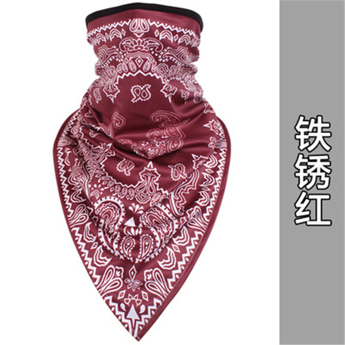 Mode Hip Hop Cashew Bloem Driehoek Magische Sjaal Bandana Straat Skateboard Gezichtsmasker Sjaal Fiets Sjaal Masker: 04