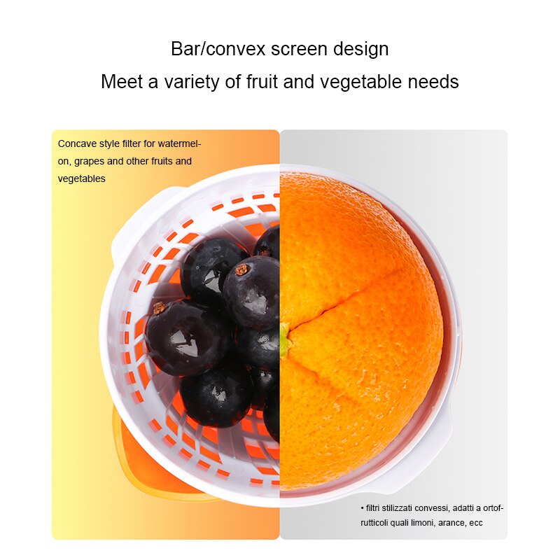Portable Household Juicer Mini Juicer Citrus Orange Lemon Juicer