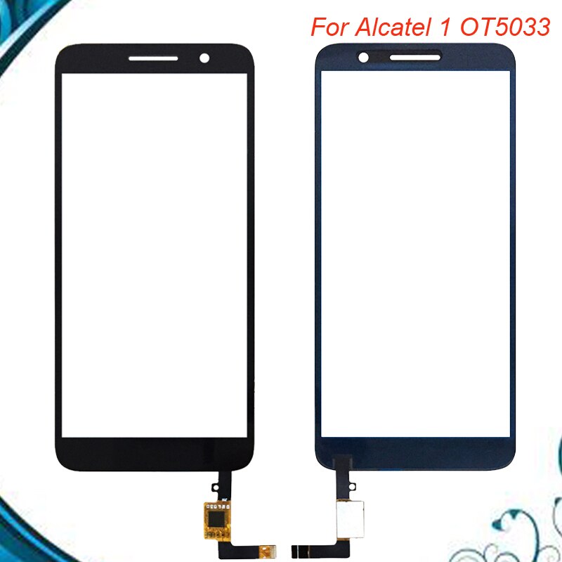 Voor Alcatel 1 5033 5033A 5033J 5033X 5033D Touch Screen Glas Sensor Panel Lens Glas Vervanging Voor Mobiele Telefoon