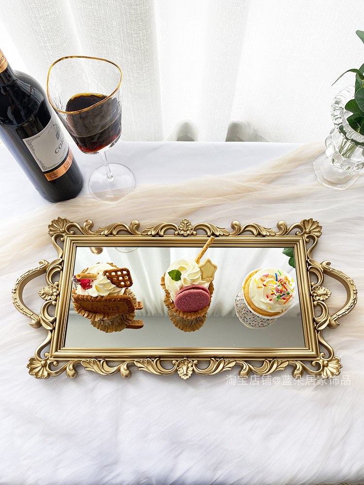 European Style Cake Stand Metal Dessert Wedding Fruit Candy Snack Cake Display Stand Afternoon Tea Plateau Tableware DG50TD