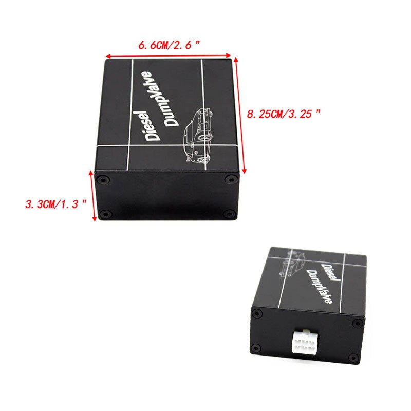 25mm elektrisk dieselblæsningsventil universal diesel turbo dumpventil diesel bov kit
