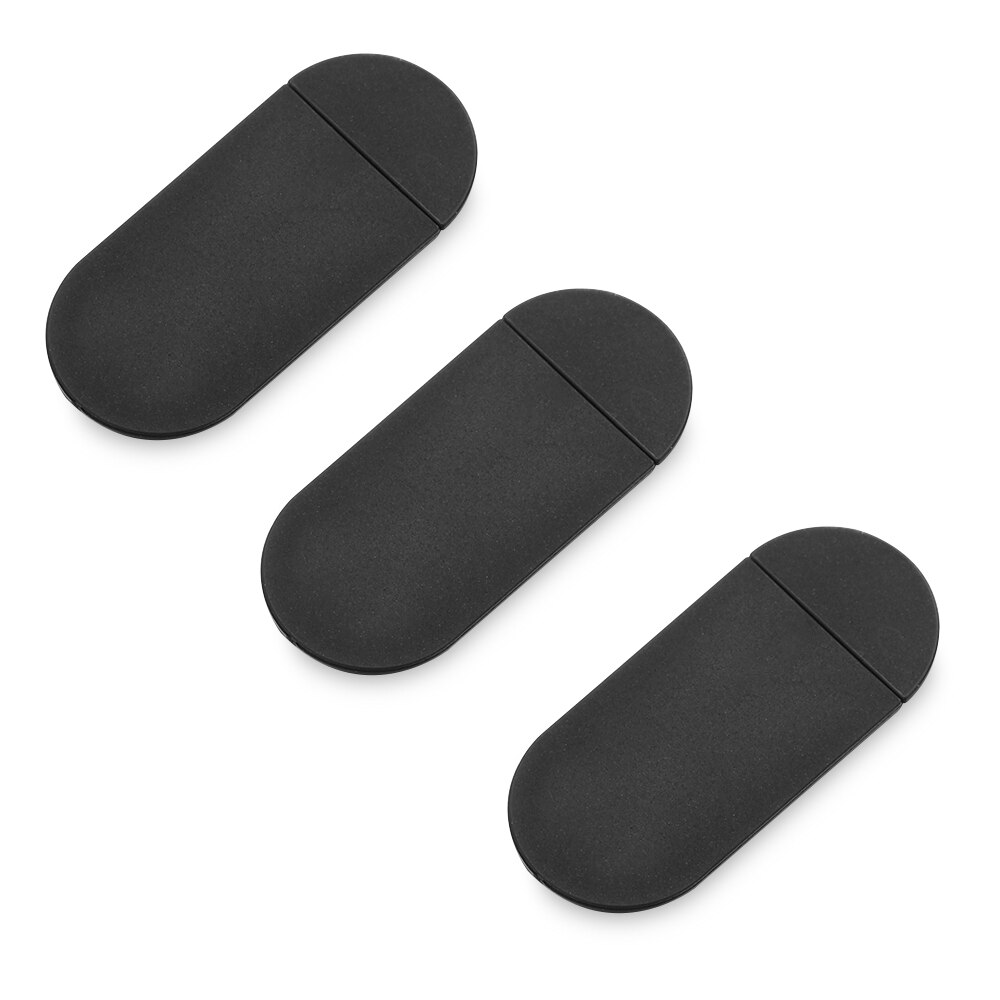 3Pcs Ultra Dunne Webcam Cover Plastic Universele Camera Cover Voor Web Laptop Iphone Pc Laptops Stickers Security Camera Sticker: 3