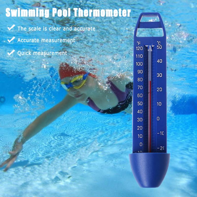 Zwembad Accessoires Zwembad Thermometer Makkelijk Lezen Zwembad Thermometer Water Drijvende Temperatuur Voor Zwembaden, Spa 'S, Vis Aquarium