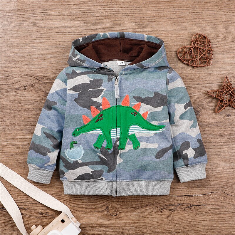 Kinderkleding Producten Mode Jongens Herfst Winter Cartoon Rits Jas Kinderen Baby Boy Trui Vest Jas 35: Sky Blue / 18m