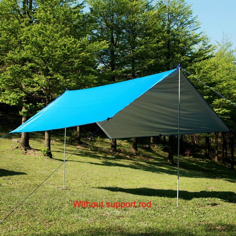 Wasserdichte sonnencreme 3*3m sonnenschirm Pergola sonnenschirm zelt UV schutz draussen Camping hängematte regendicht regen Camping markise