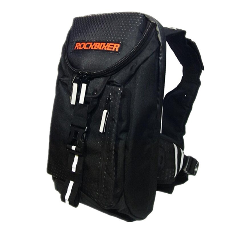 Rockbiker Multifunctionele Motorfiets Backpack Double Schouders Bag Motocross Reizen Bagage Bolsa Motocicleta Tank Tas Zaino: black