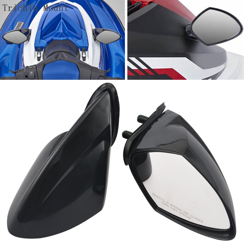 Lancha espejo espejos retrovisores para Yamaha motos de VX110 VX 110 Deluxe crucero Deporte 2005 EX EXR