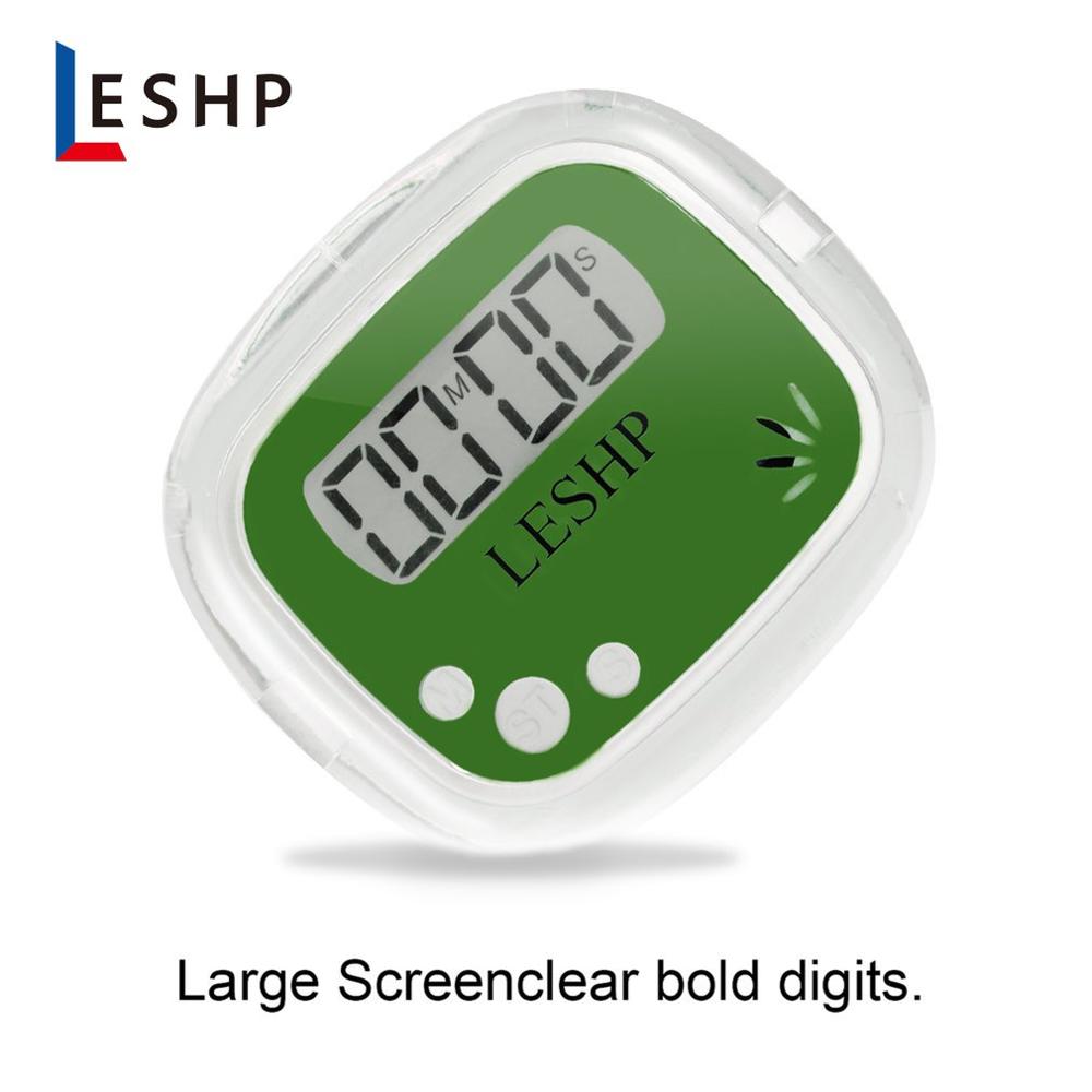 Mini LCD Digital Display Kitchen Timer Square Kitchen Countdown Alarm Magnet Clock Sleep Stopwatch Clock Timer